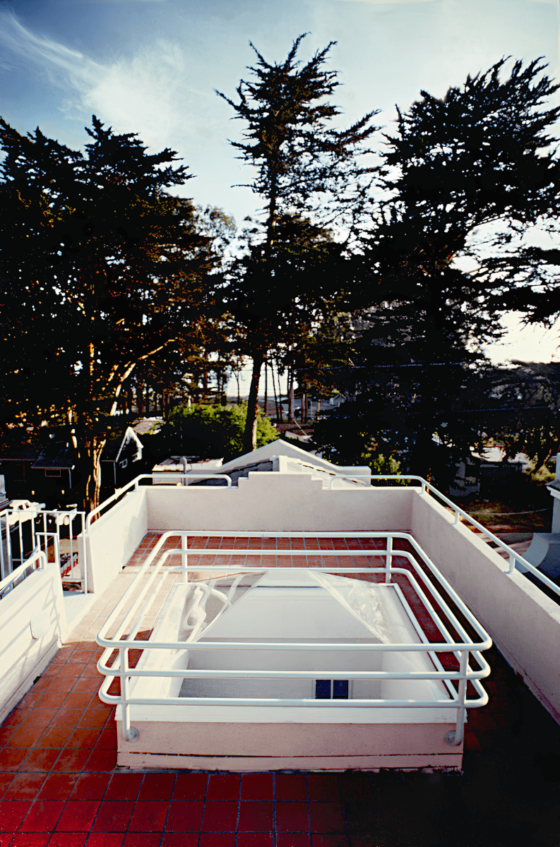 Image of Lakeview Roof Deck located in Santa Cruz, California, designed by architect Jeff Finsand.