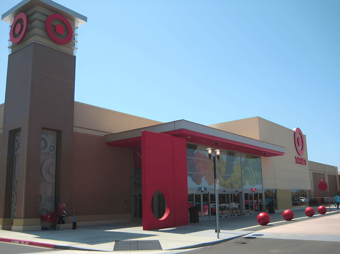 Exterior image of Target in Fremont, California, designed by architect Jeff Finsand.